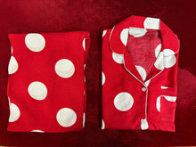 Load image into Gallery viewer, Red Polka