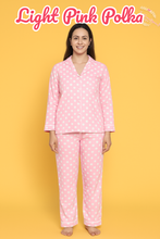 Load image into Gallery viewer, Light Pink Polka (Last in XL)
