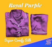 Load image into Gallery viewer, Royal Purple Silk