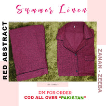 Load image into Gallery viewer, Red Abstract