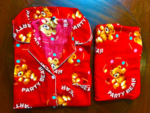 Load image into Gallery viewer, Party Bear Red
