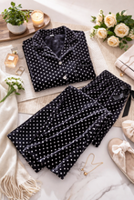 Load image into Gallery viewer, White Polka velvet Pj (daraz updated )
