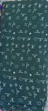 Load image into Gallery viewer, Green Branded Unstitched Cloth
