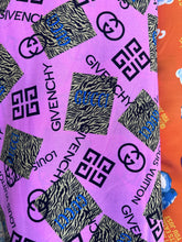 Load image into Gallery viewer, Pink branded Unstitched Cloth
